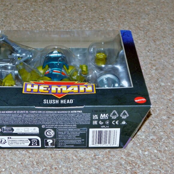 2023 Mattel New Adventures of He-Man 7" Masterverse Slush Head MIB New MOTU - Picture 8 of 10